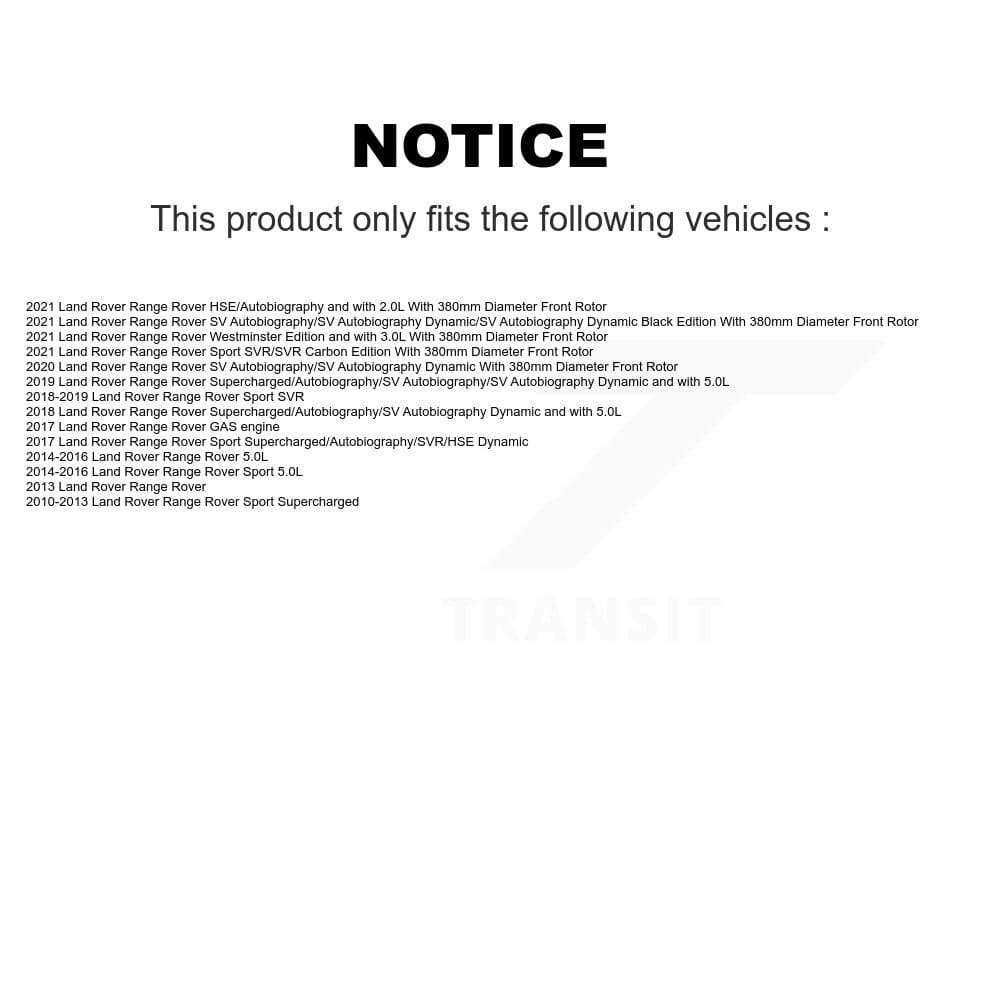 Transit Auto - K8T-100630 - Front Disc Brake Kits image 24