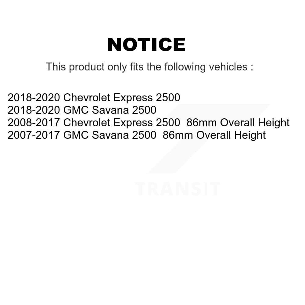 Transit Auto - K8T-100791 - Front and Rear Disc Brake Kits image 24