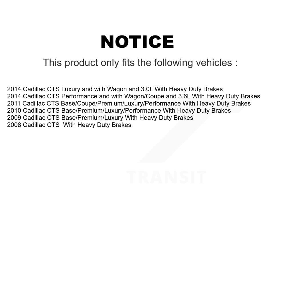 Transit Auto - K8T-100847 - Front and Rear Disc Brake Kits image 24
