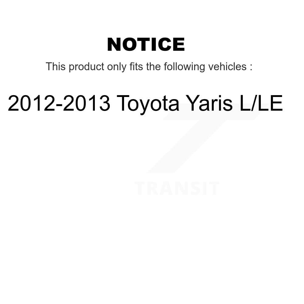 Transit Auto - K8T-101375 - Front and Rear Disc Brake Kits image 24