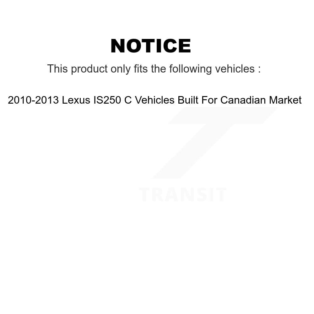 Transit Auto - K8T-101386 - Front and Rear Disc Brake Kits image 24