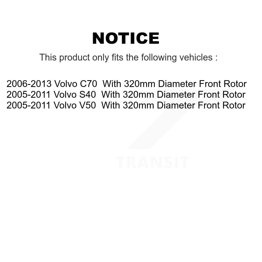 Transit Auto - K8T-101415 - Front and Rear Disc Brake Kits image 24