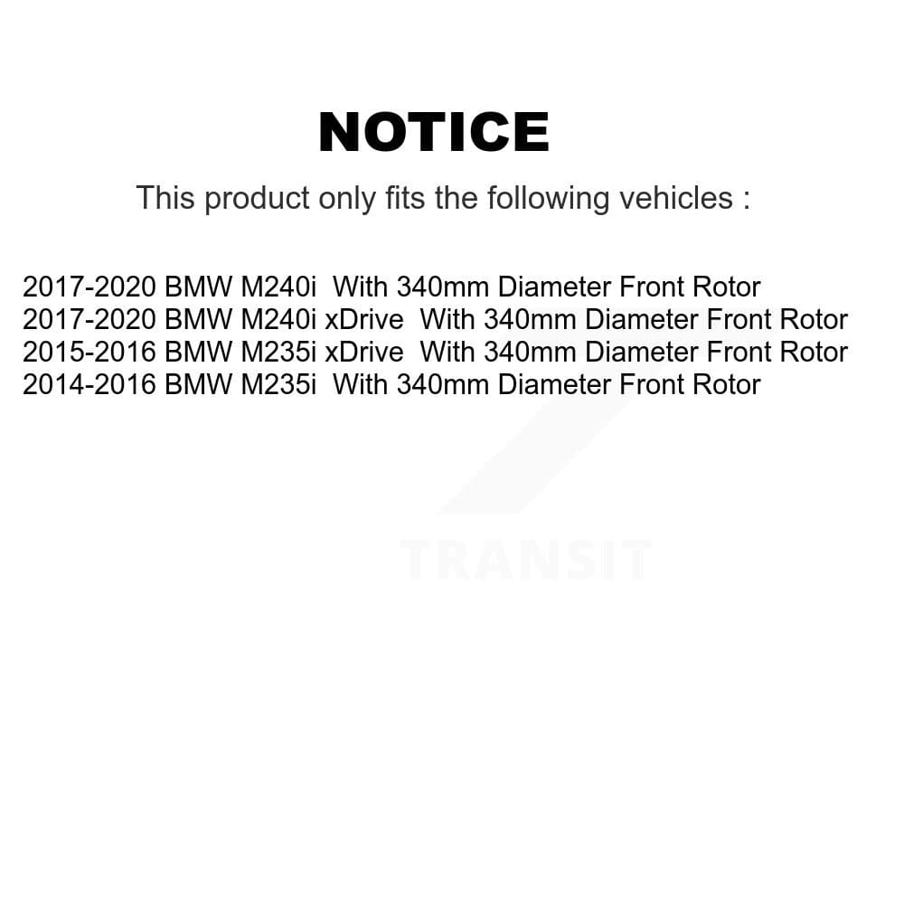 Transit Auto - K8T-101617 - Front and Rear Disc Brake Kits image 24