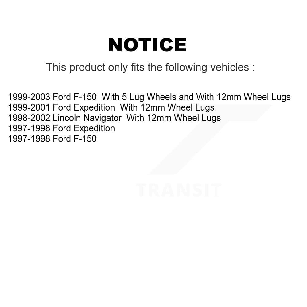 Transit Auto - K8T-101700 - Rear Disc Brake Kits image 24