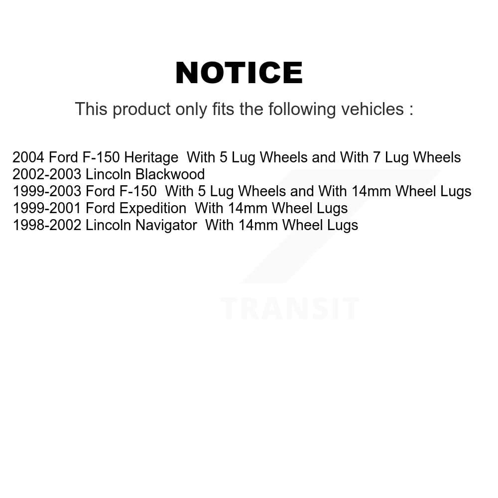 Transit Auto - K8T-101711 - Rear Disc Brake Kits image 24