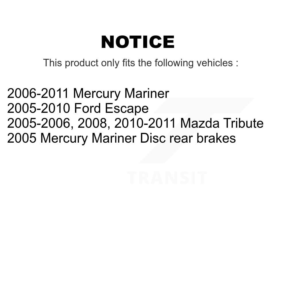 Transit Auto - K8T-101724 - Rear Disc Brake Kits image 24