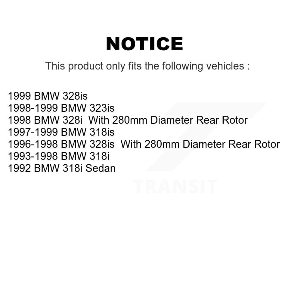 Transit Auto - K8T-101819 - Rear Disc Brake Kits image 24