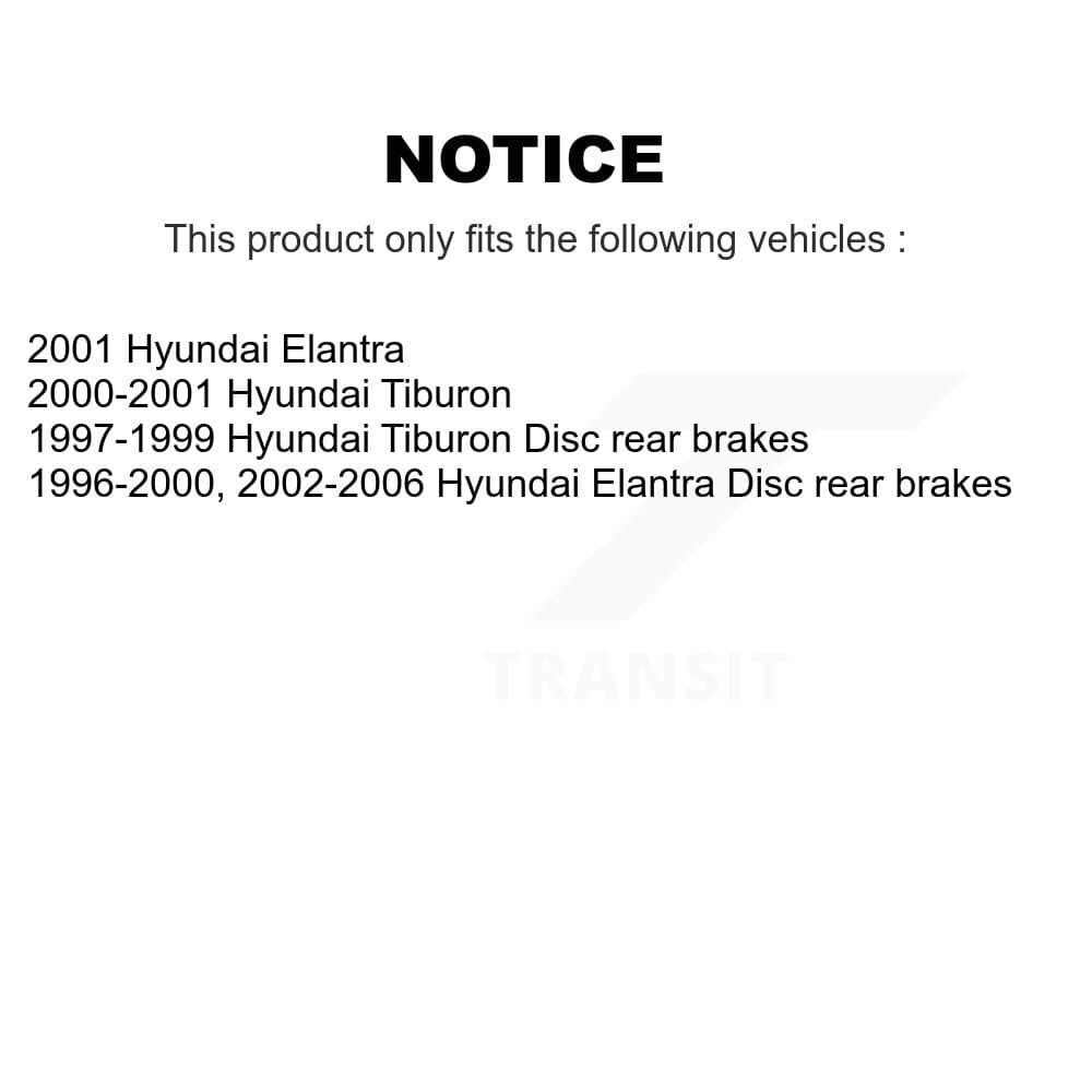 Transit Auto - K8T-101832 - Rear Disc Brake Kits image 24