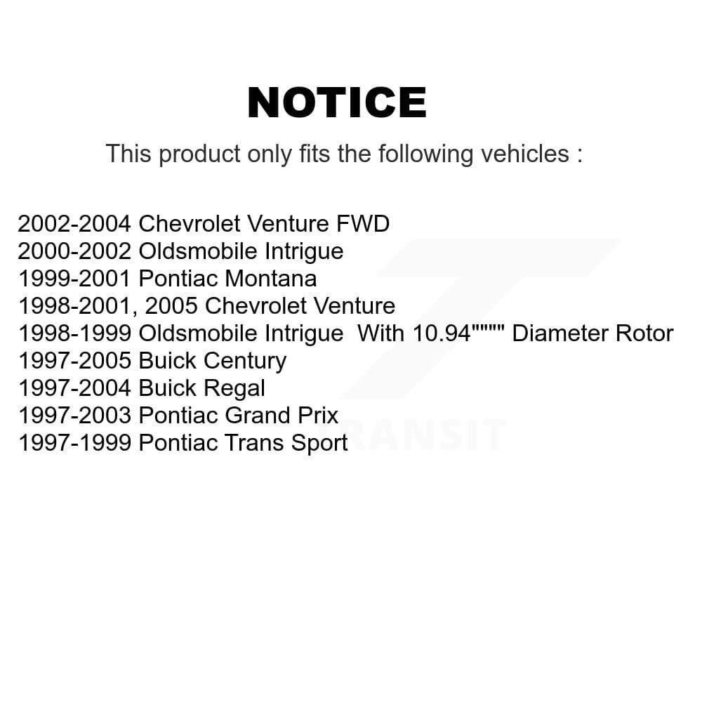 Transit Auto - K8T-103257 - Front and Rear Disc Brake Kits image 24