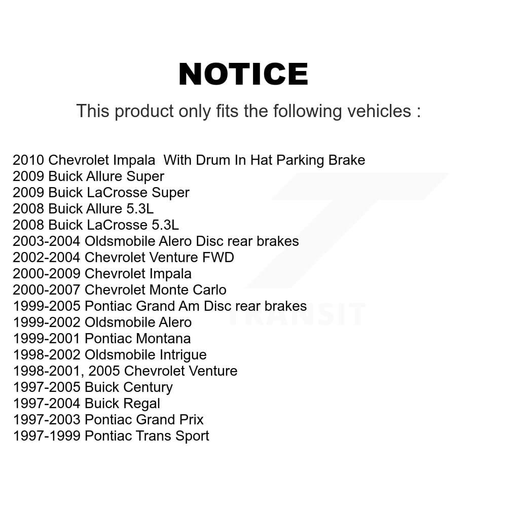 Transit Auto - K8T-103269 - Rear Disc Brake Kits image 24