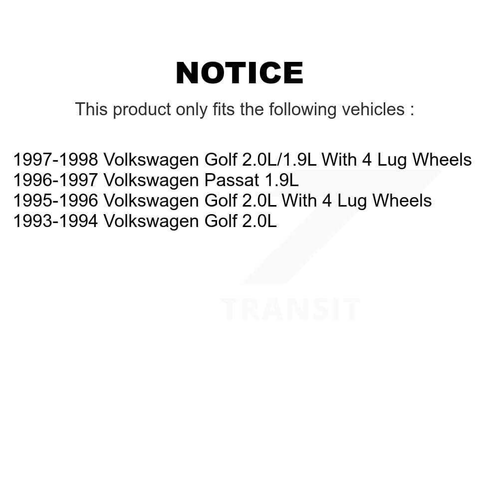 Transit Auto - K8T-103464 - Front and Rear Disc Brake Kits image 24