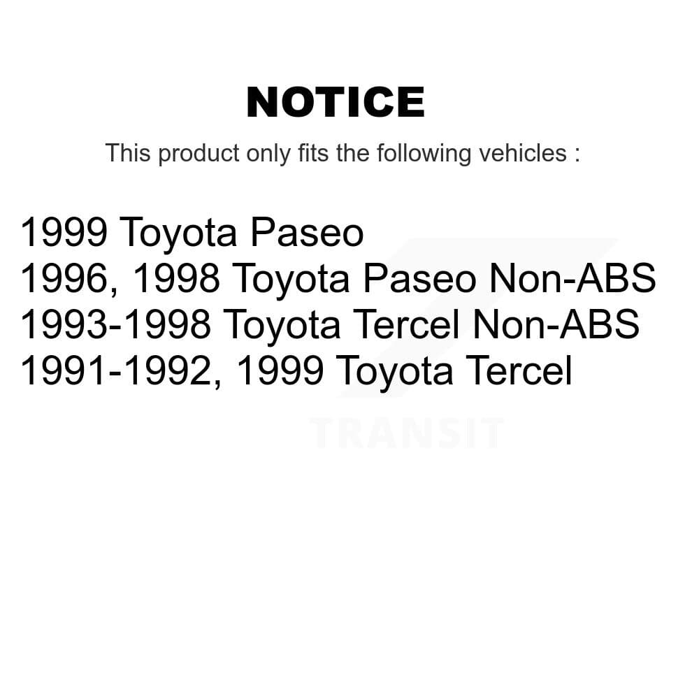 Transit Auto - K8T-103536 - Front and Rear Disc Brake Kits image 24