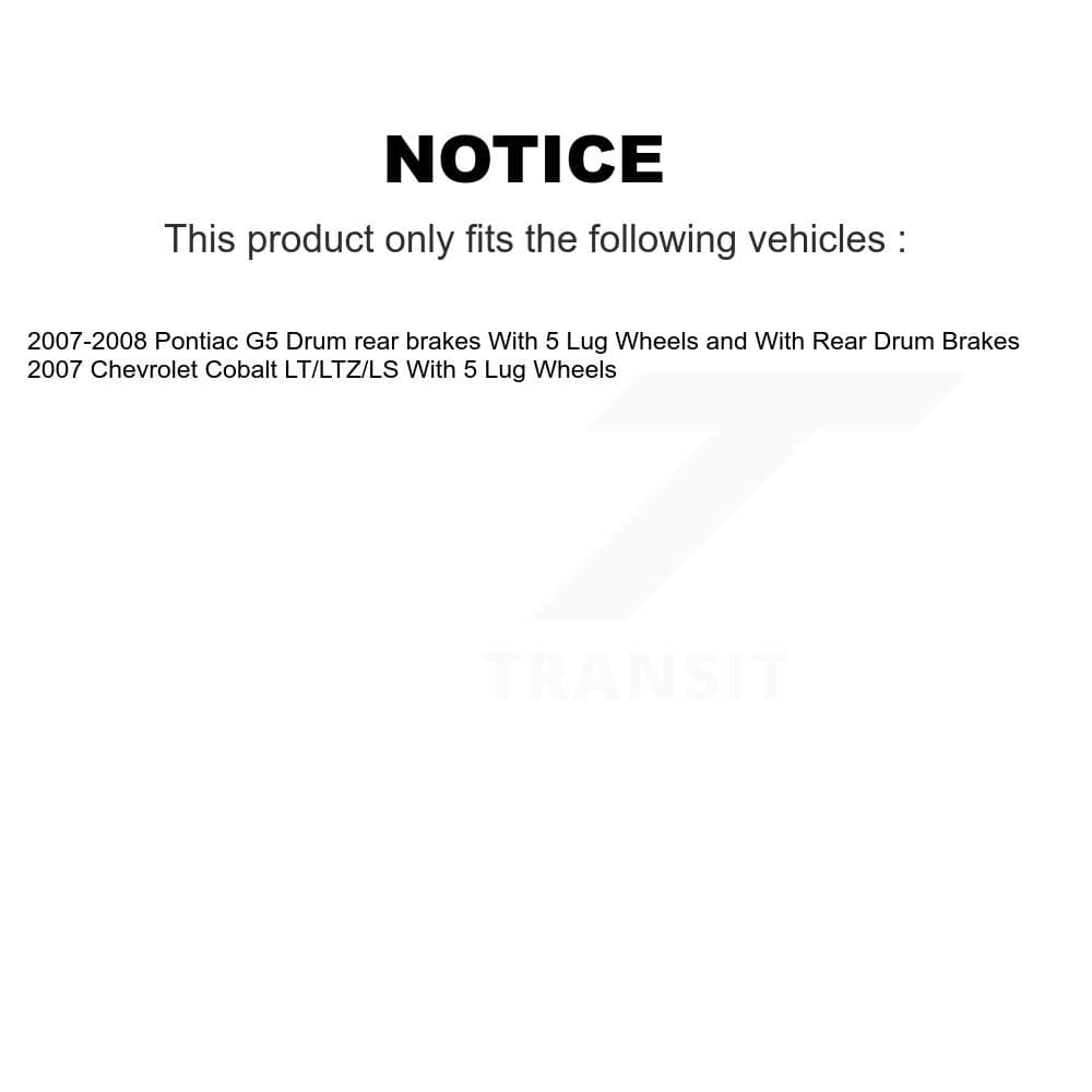 Transit Auto - K8T-103676 - Front and Rear Disc Brake Kits image 24