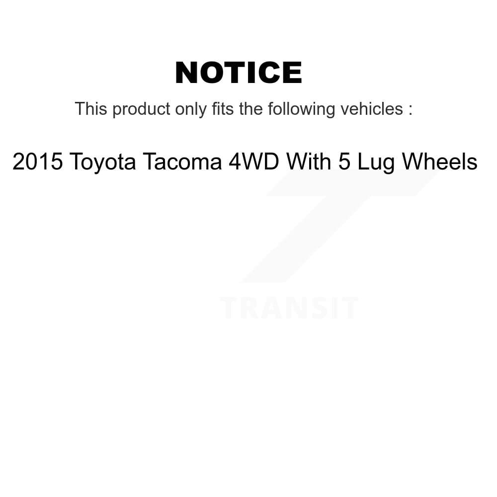 Transit Auto - K8T-103707 - Front and Rear Disc Brake Kits image 24