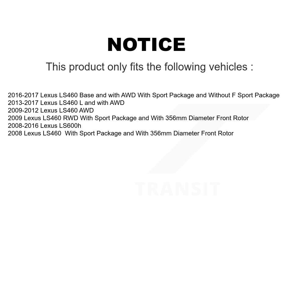 Transit Auto - K8T-103817 - Front and Rear Disc Brake Kits image 24