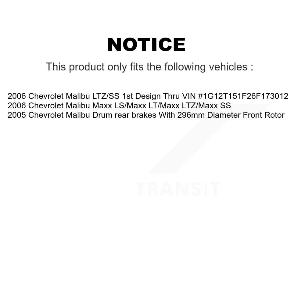 Transit Auto - K8T-104024 - Front and Rear Disc Brake Kits image 24
