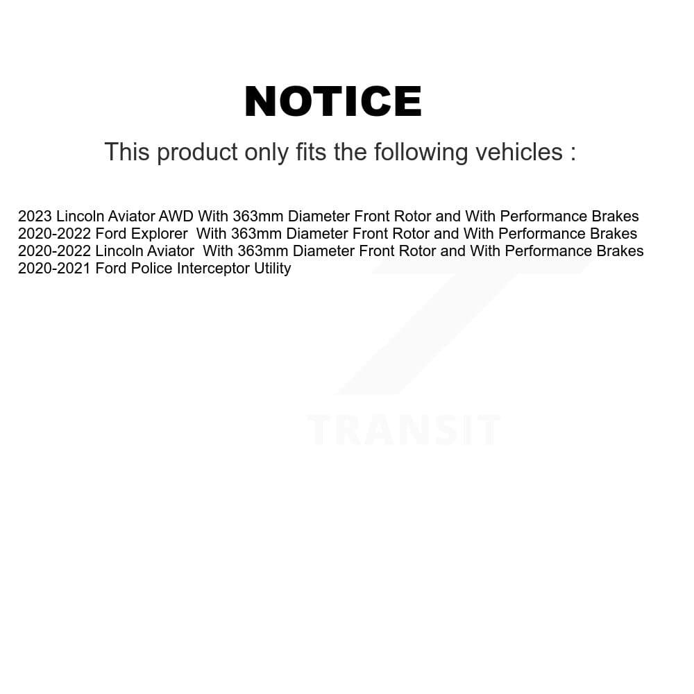 Transit Auto - K8T-104038 - Front Disc Brake Kits image 24