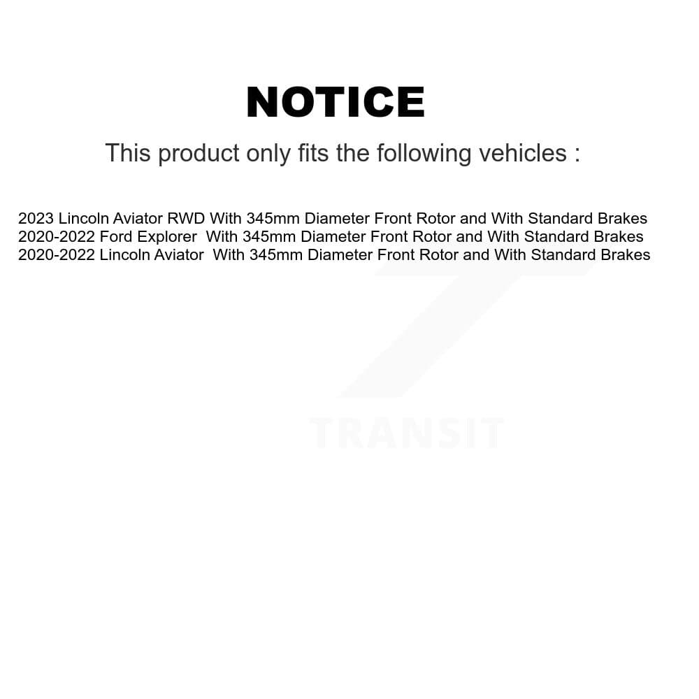Transit Auto - K8T-104220 - Front Disc Brake Kits image 24