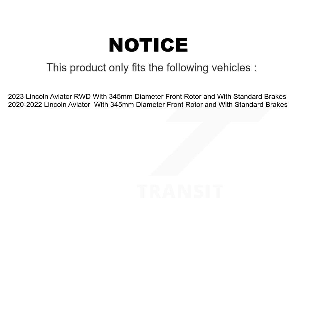 Transit Auto - K8T-104250 - Front and Rear Disc Brake Kits image 24