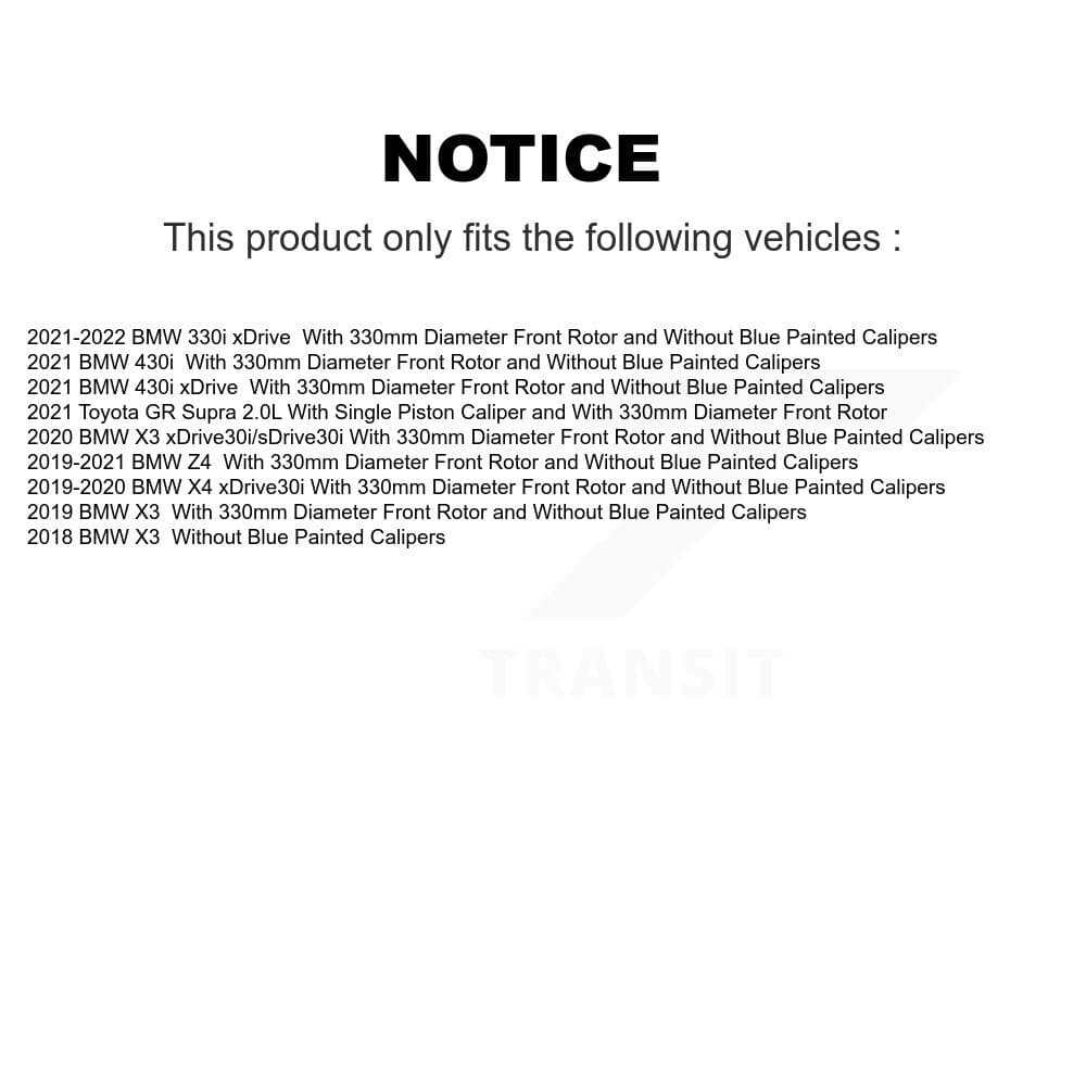 Transit Auto - K8T-104509 - Front Disc Brake Kits image 24