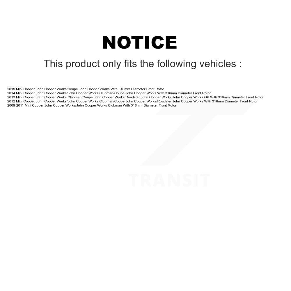 Transit Auto - K8T-104691 - Front Disc Brake Kits image 24