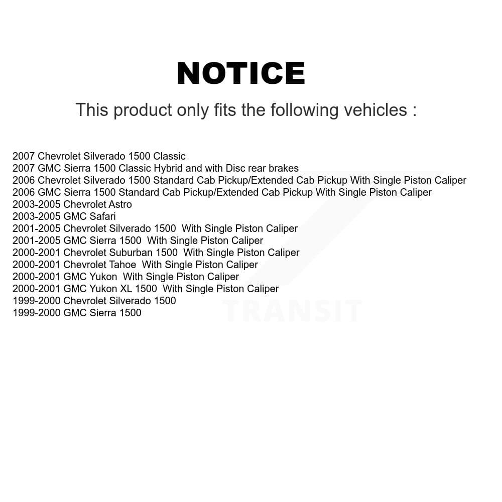 Transit Auto - K8T-105583 - Rear Disc Brake Kits image 24
