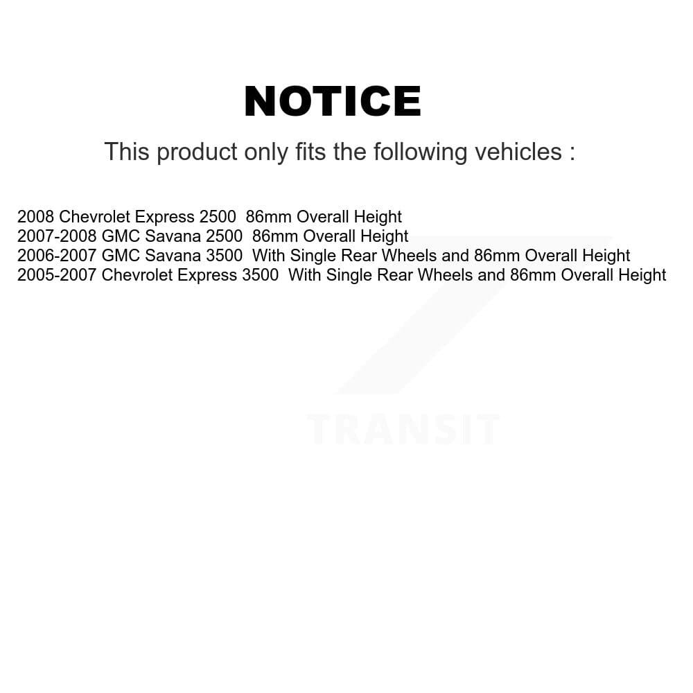 Transit Auto - K8T-105621 - Rear Disc Brake Kits image 24