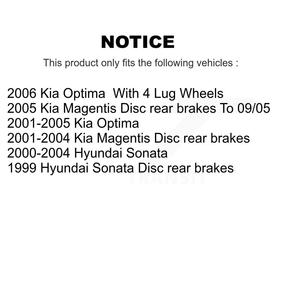 Transit Auto - K8T-105658 - Rear Disc Brake Kits image 24