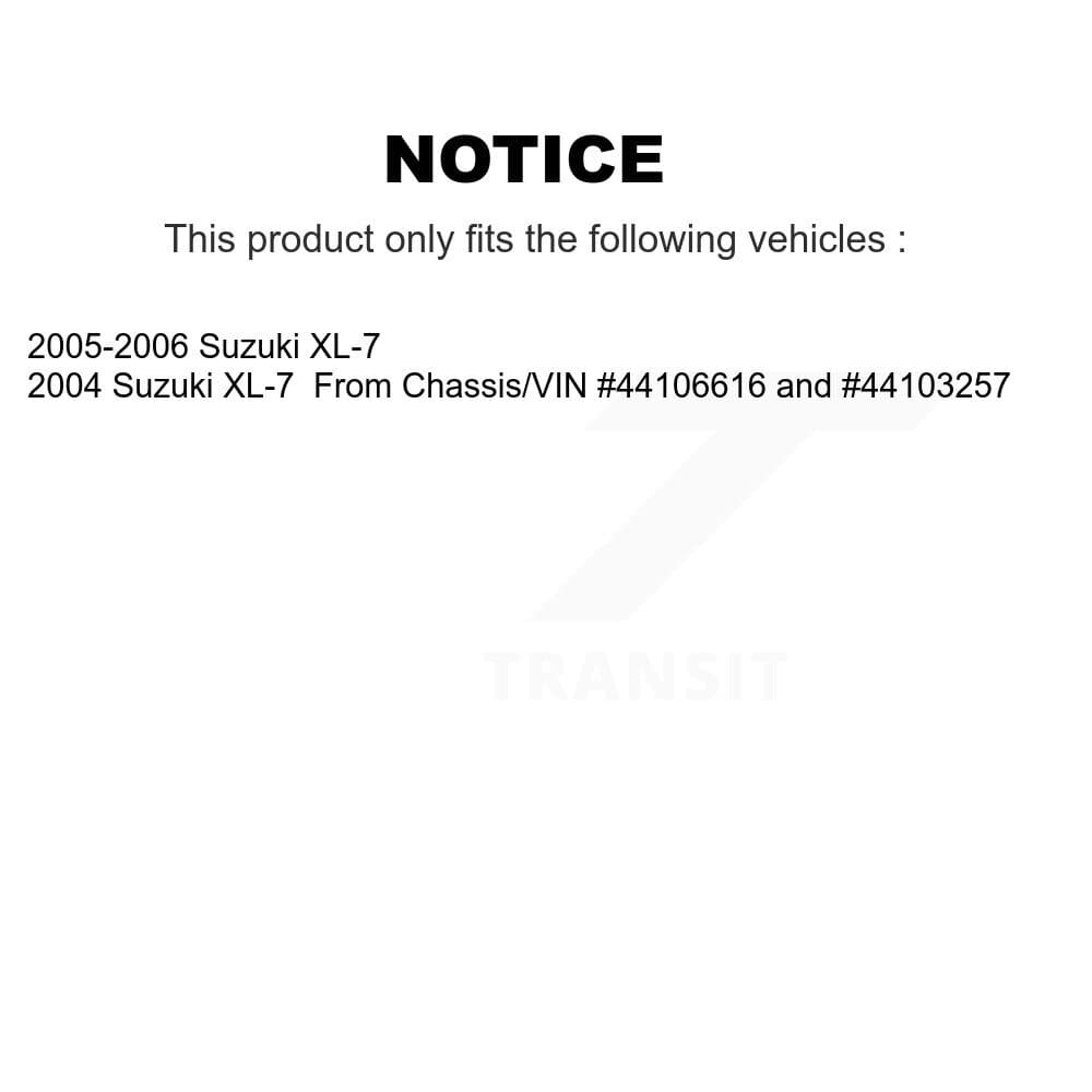 Transit Auto - K8T-105971 - Front and Rear Disc Brake Kits image 24