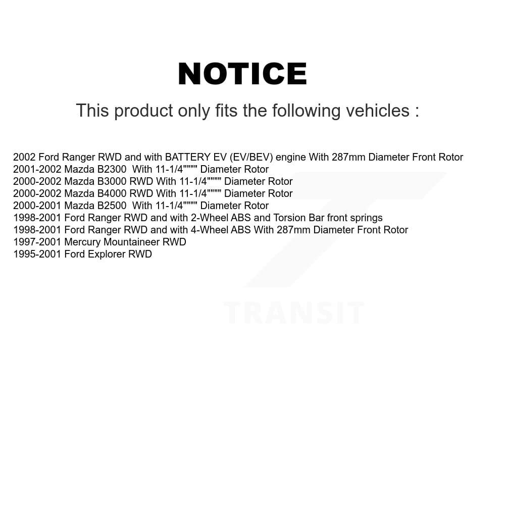 Transit Auto - KBB-1000178T - Front Wheel Bearing and Race Set Kits image 24