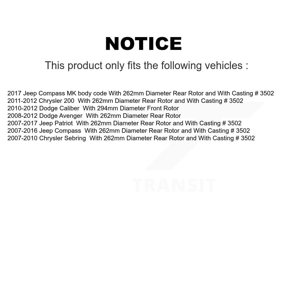 CMX - KBC-100044 - Front and Rear Disc Brake Caliper Kits image 15