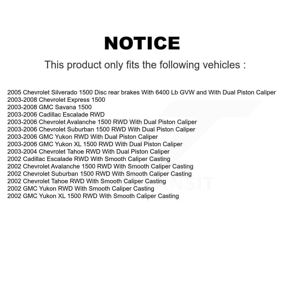 CMX - KBC-100057 - Front and Rear Disc Brake Caliper Kits image 15