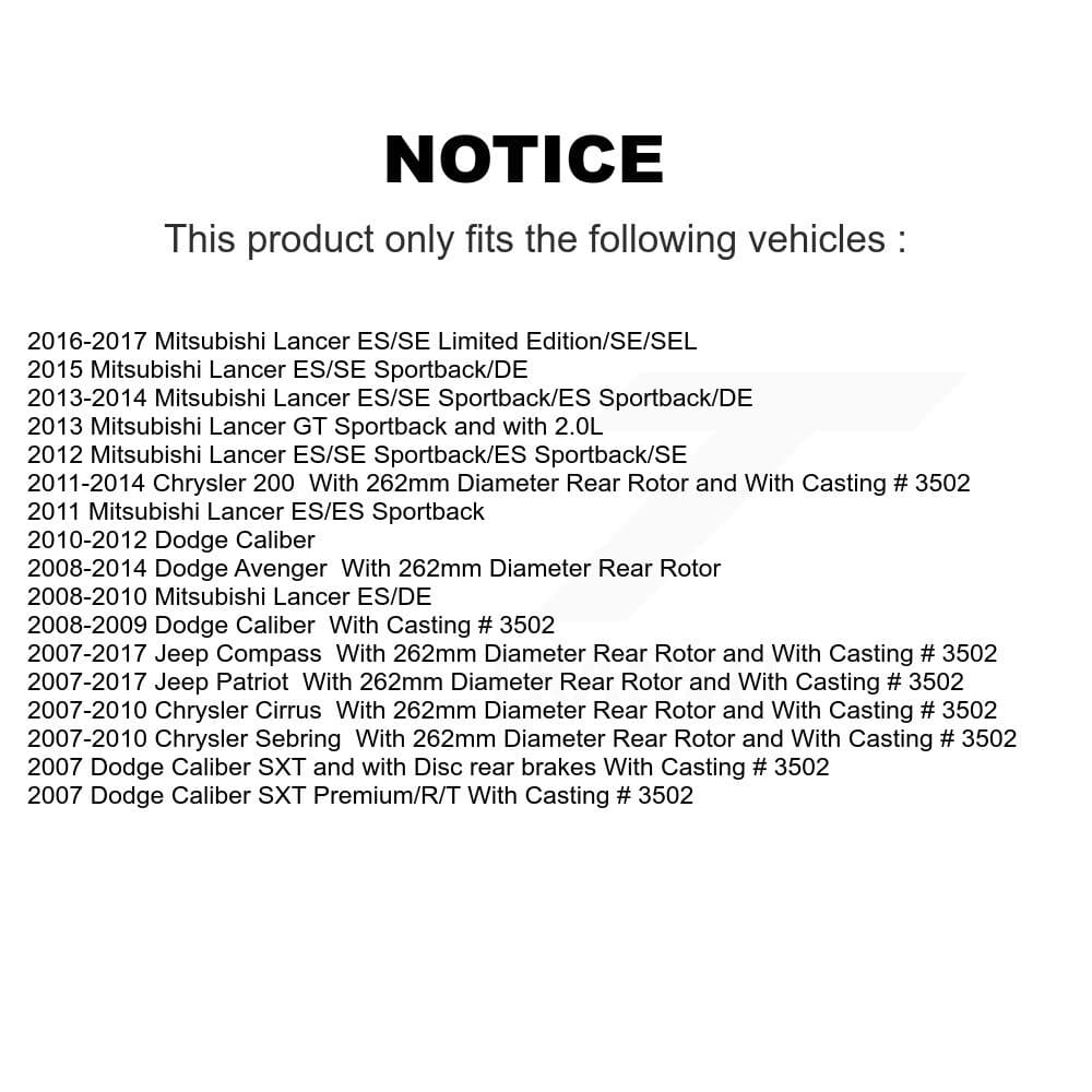 CMX - KBC-100306 - Rear Disc Brake Caliper Kits image 15