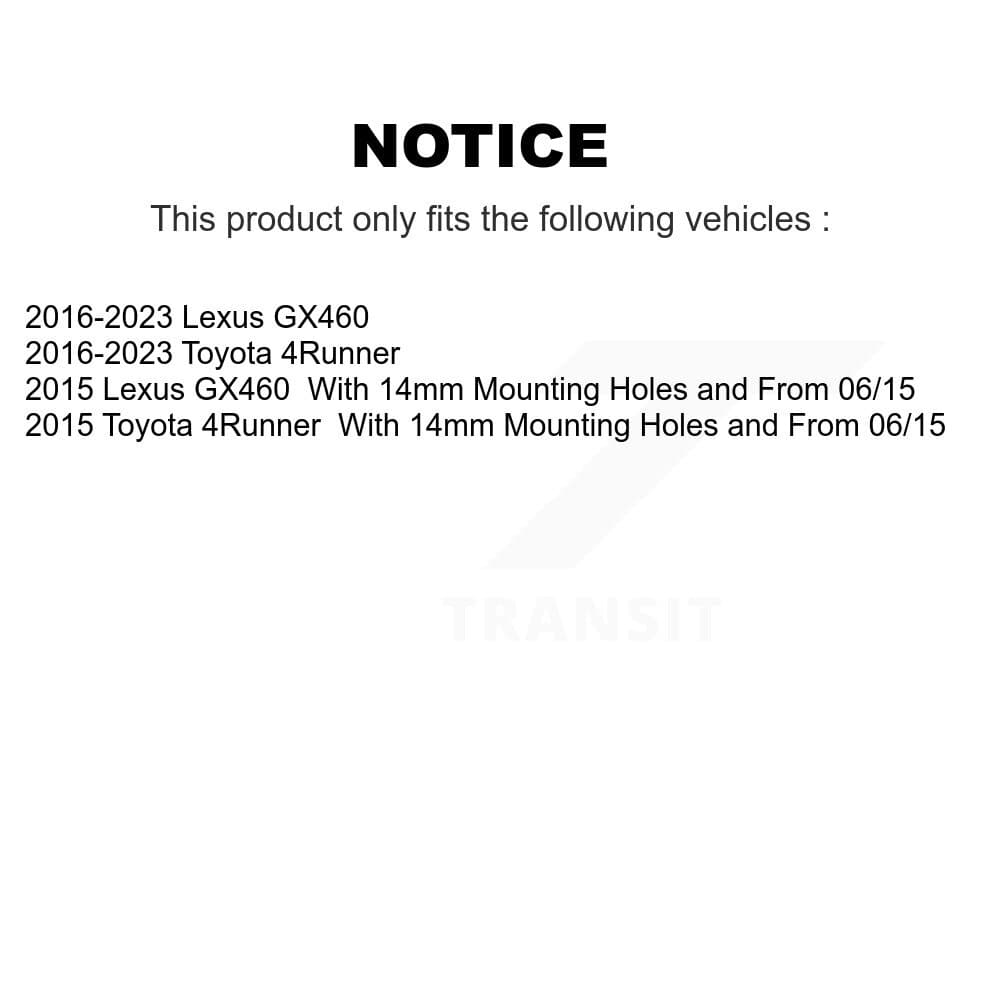 CMX - KBC-100774 - Front and Rear Disc Brake Caliper Kits image 15