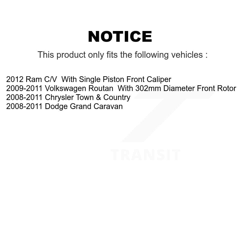 Transit Auto - KC8-100011N - Front Disc Brake Kits image 24