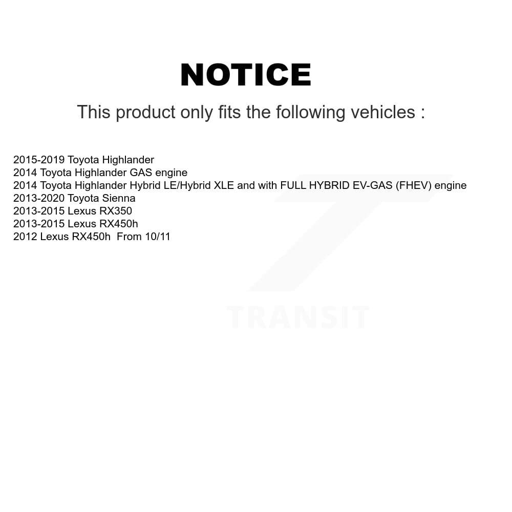 Transit Auto - KC8-100044T - Rear Disc Brake Kits image 24