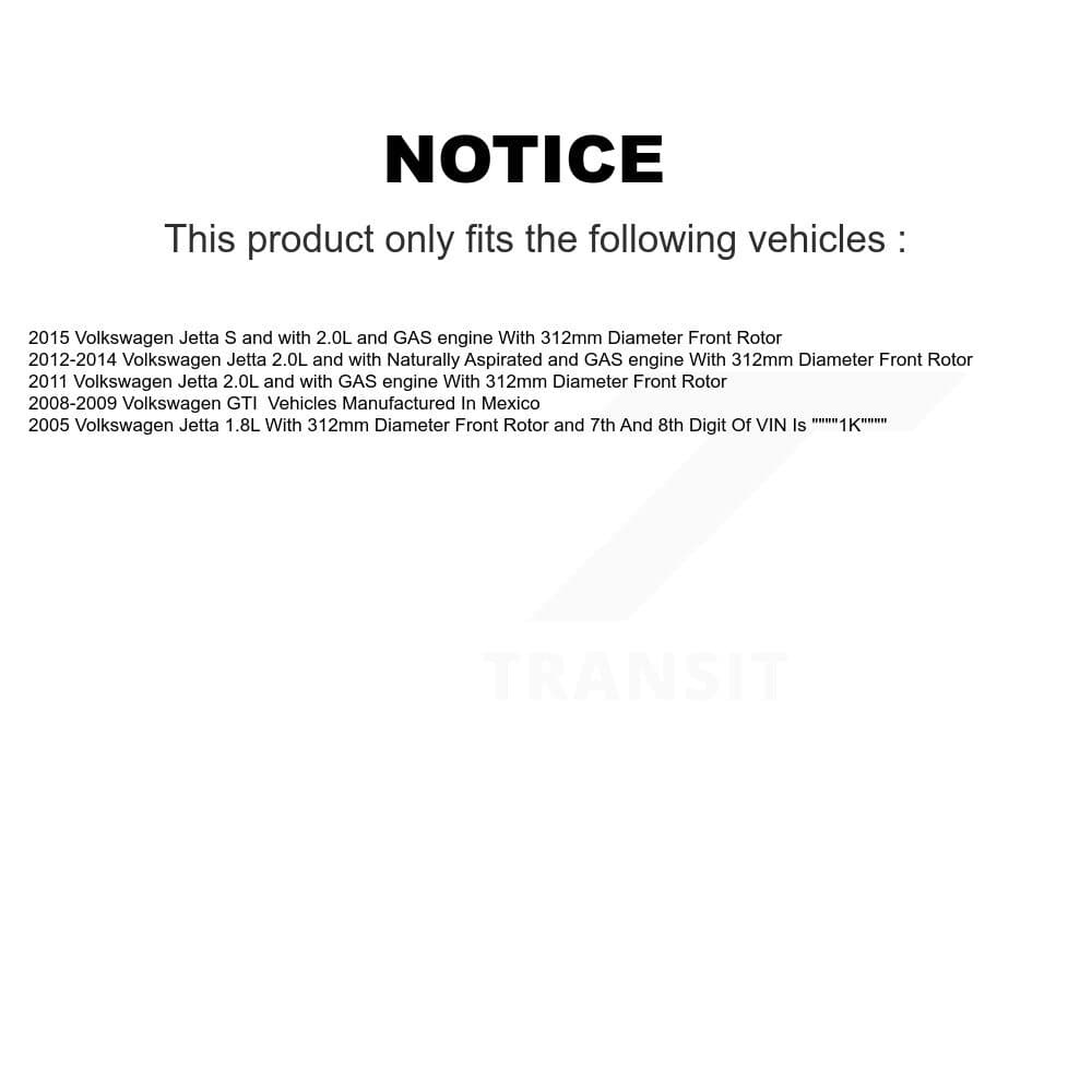 Transit Auto - KC8-100049P - Front Disc Brake Kits image 24