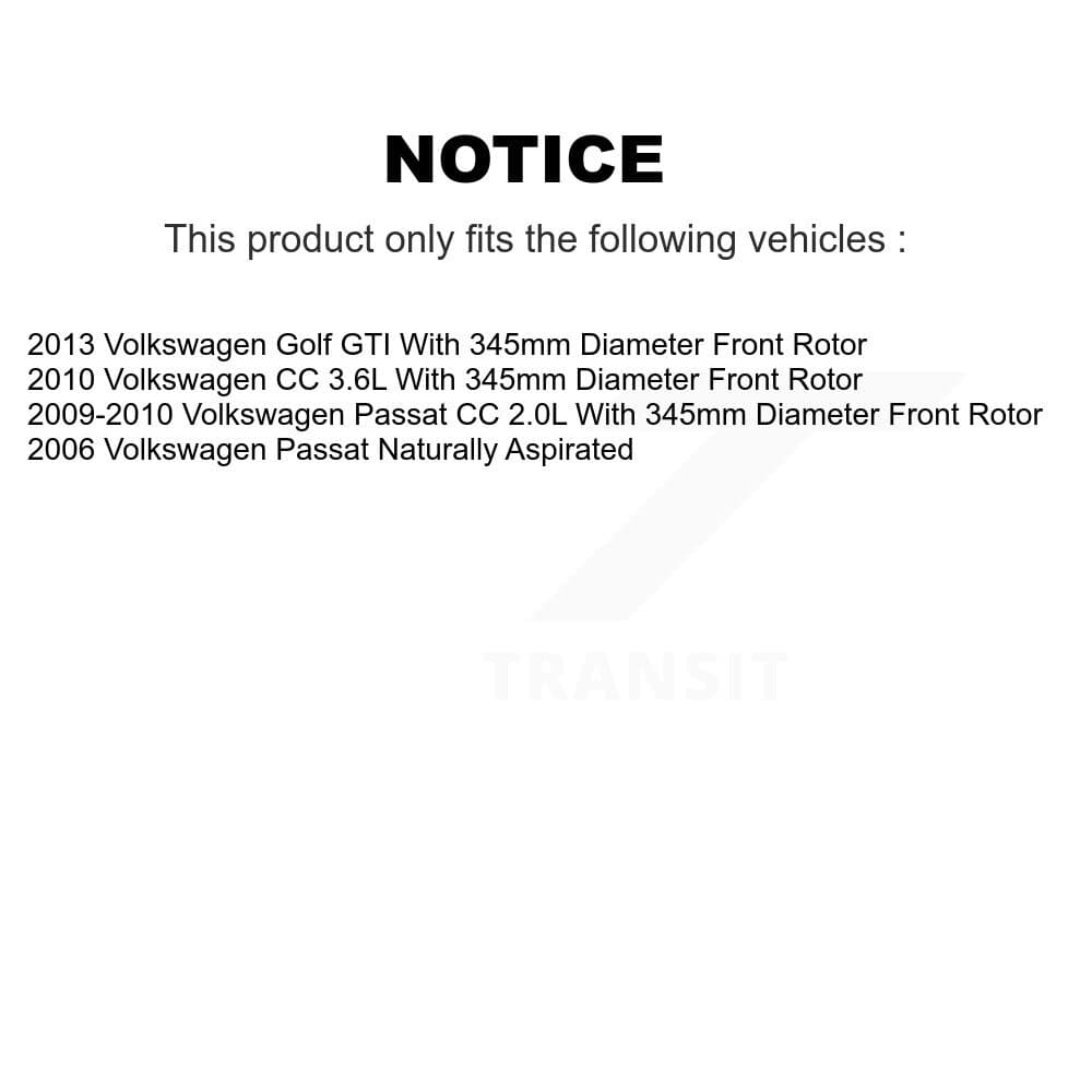Transit Auto - KC8-100053P - Front Disc Brake Kits image 24