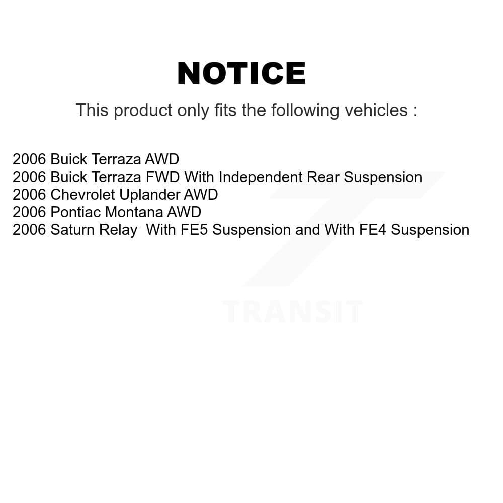 Transit Auto - KC8-100056T - Rear Disc Brake Kits image 24