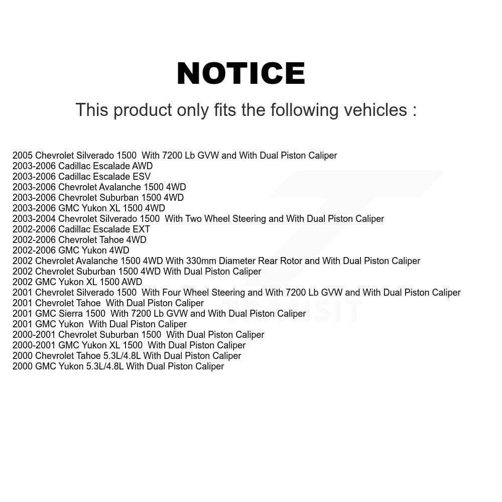 Transit Auto - KC8-100061T - Rear Disc Brake Kits image 24