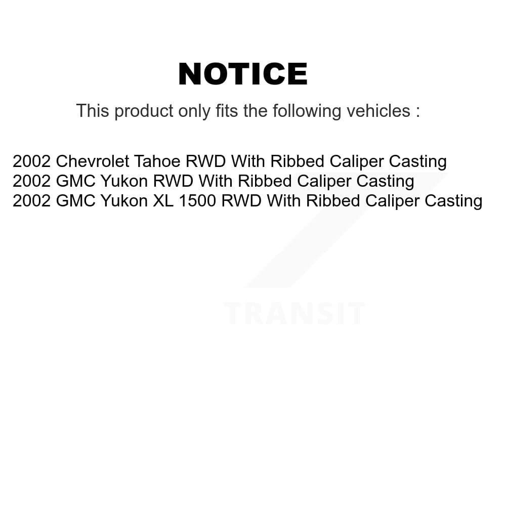 Transit Auto - KC8-100064T - Rear Disc Brake Kits image 24