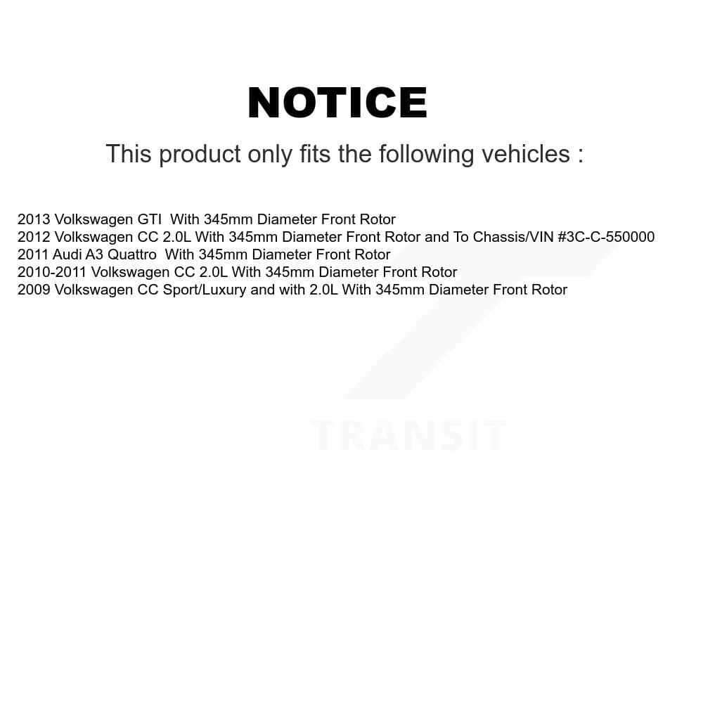 Transit Auto - KC8-100071S - Front Disc Brake Kits image 24
