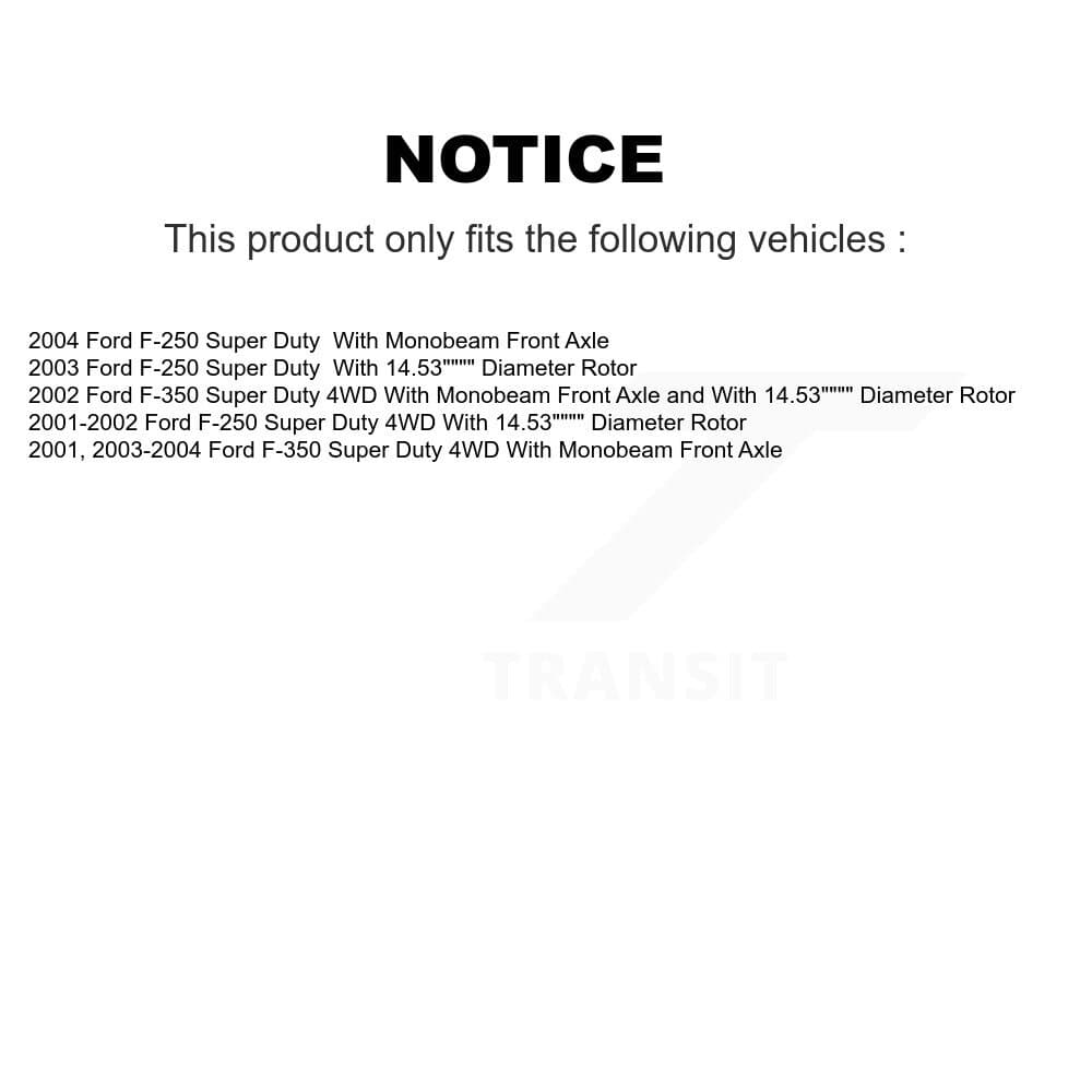 Transit Auto - KC8-100094S - Front Disc Brake Kits image 24