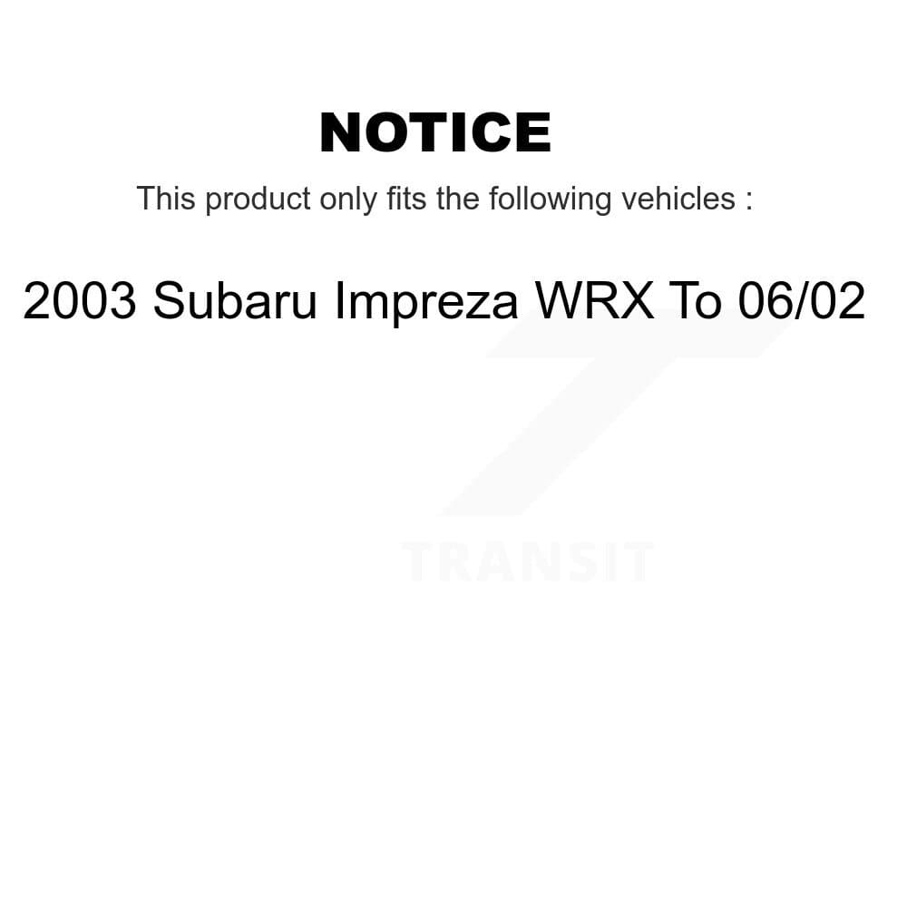 Transit Auto - KC8-100142S - Front Disc Brake Kits image 24