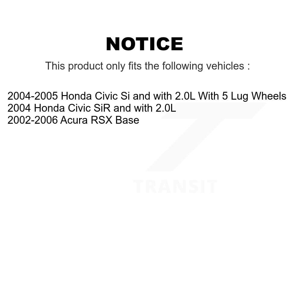 Transit Auto - KC8-100160S - Front Disc Brake Kits image 24