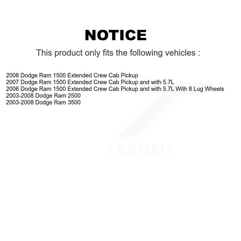 Transit Auto - KC8-100174P - Front Disc Brake Kits image 24