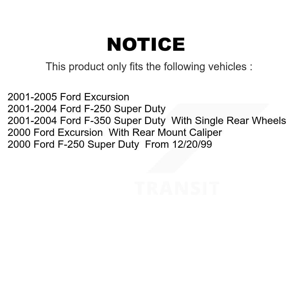 Transit Auto - KC8-100183T - Rear Disc Brake Kits image 24