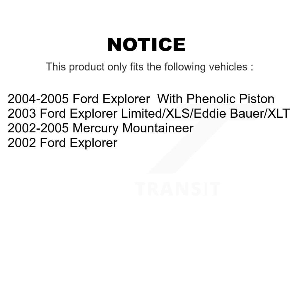 Transit Auto - KC8-100207T - Rear Disc Brake Kits image 24