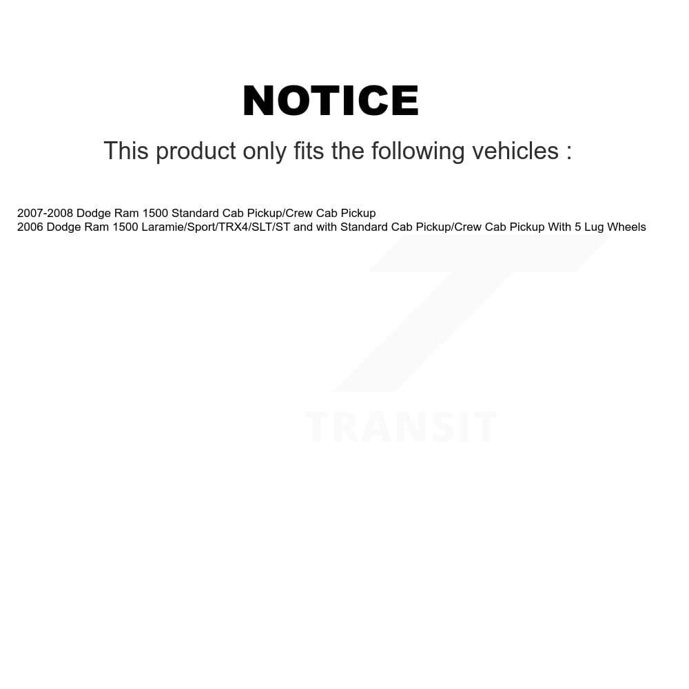 Transit Auto - KC8-100346N - Front Disc Brake Kits image 24