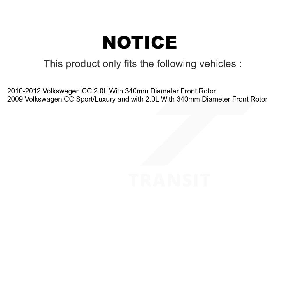 Transit Auto - KC8-100388N - Front Disc Brake Kits image 24